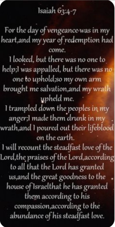 THE DAY OF VENGEANCE
