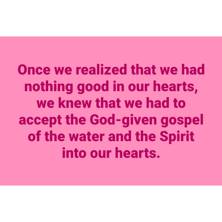 It is clear that we are destined to be condemned & destroyed for our sins. Do you agree?